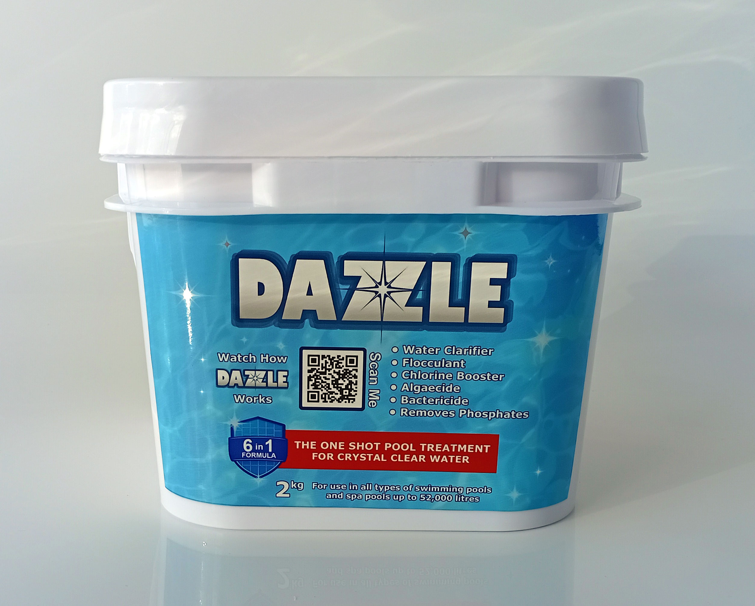 Dazzle 2kg pool water treatment